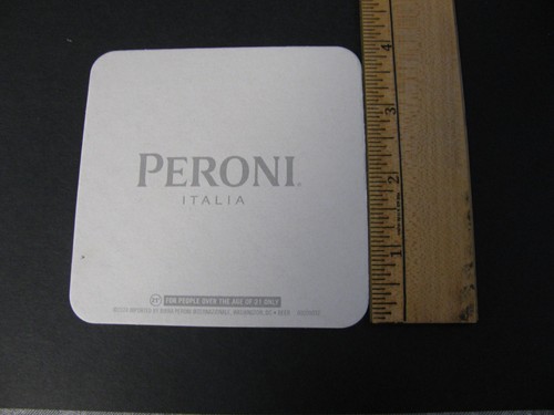 Sottobicchiere birra peroni - sottobicchiere,