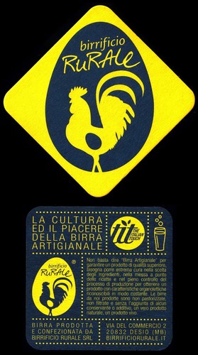 Sottobicchiere birra rurale - sottobicchiere,